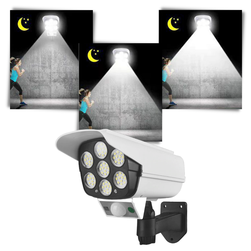 Solar-Bewegungsmelder LED-Lampe - Odeut