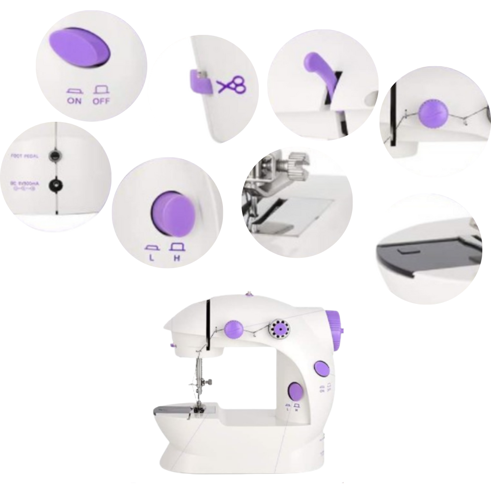 Tragbare elektrische Nähmaschine - Ozerty