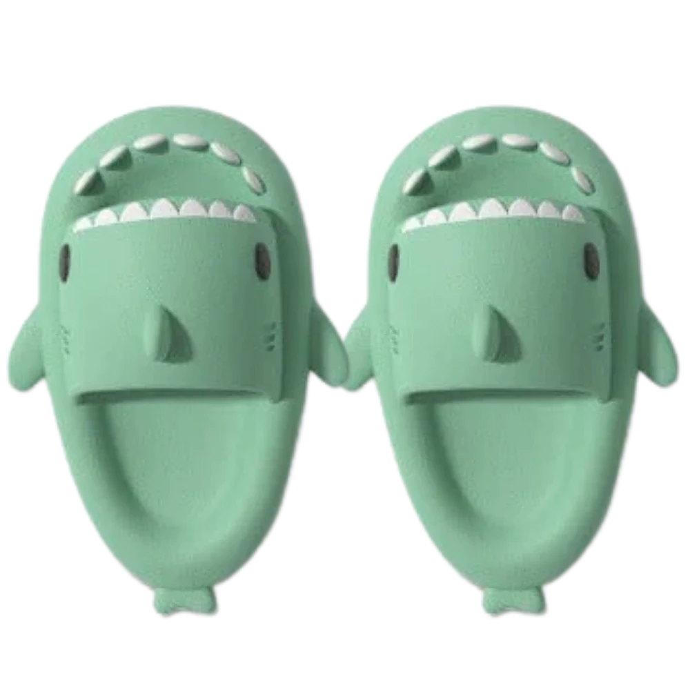 Shark beach slippers