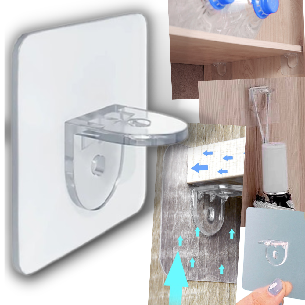 Selbstklebende Regalhalterungen - Ozerty