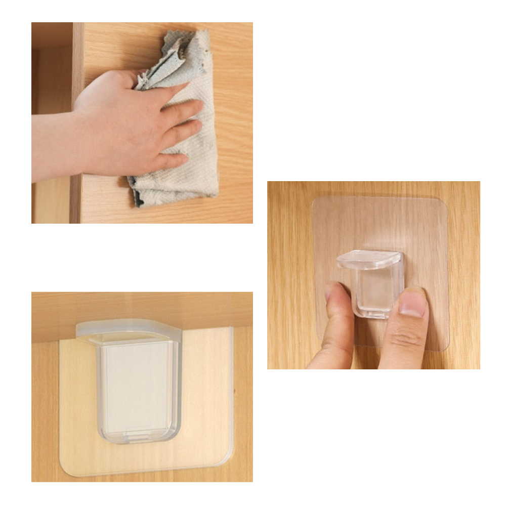 Selbstklebende Regalhalterungen - Ozerty