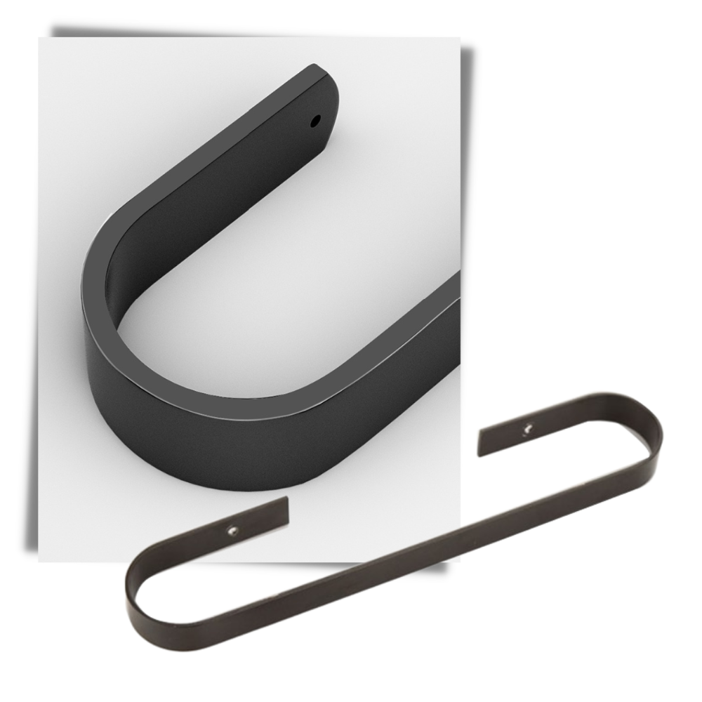 Pantoffelständer aus Aluminium für die Wandmontage - Ozerty