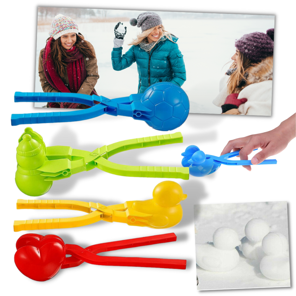 4er-Pack Schneeball-Maschine  - Ozerty