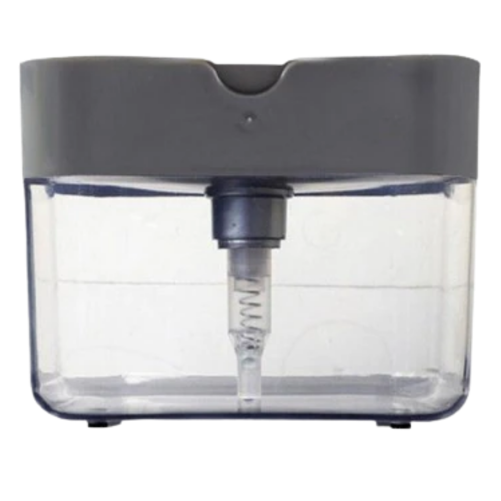 Spülmittelspender für die Küche mit Schwammhalterung