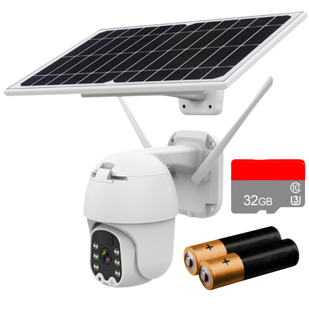 Solar powered outdoor camera