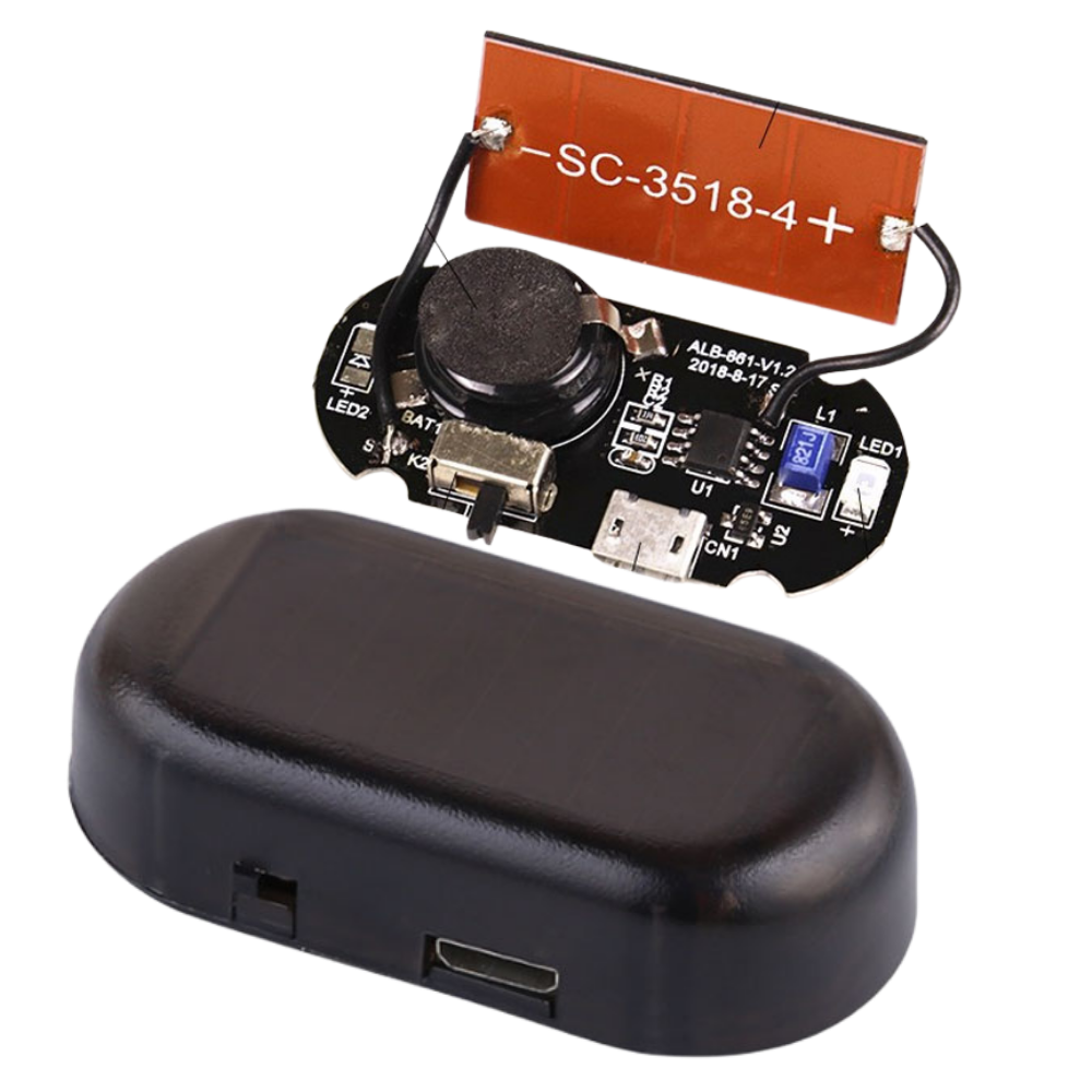 Solarbetriebene Autowarnleuchte - Ozerty