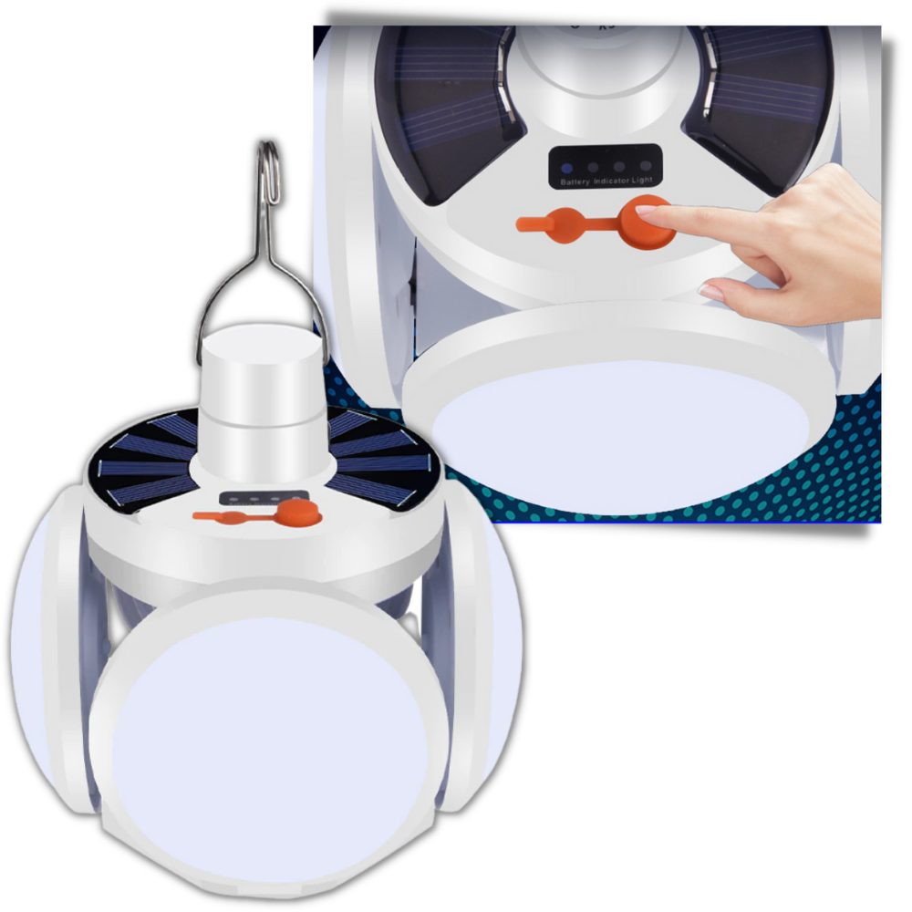 Wiederaufladbare Camping-LED-Lampe - Odeut