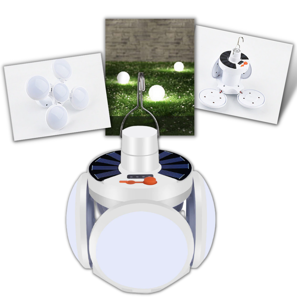 Wiederaufladbare Camping-LED-Lampe - Odeut