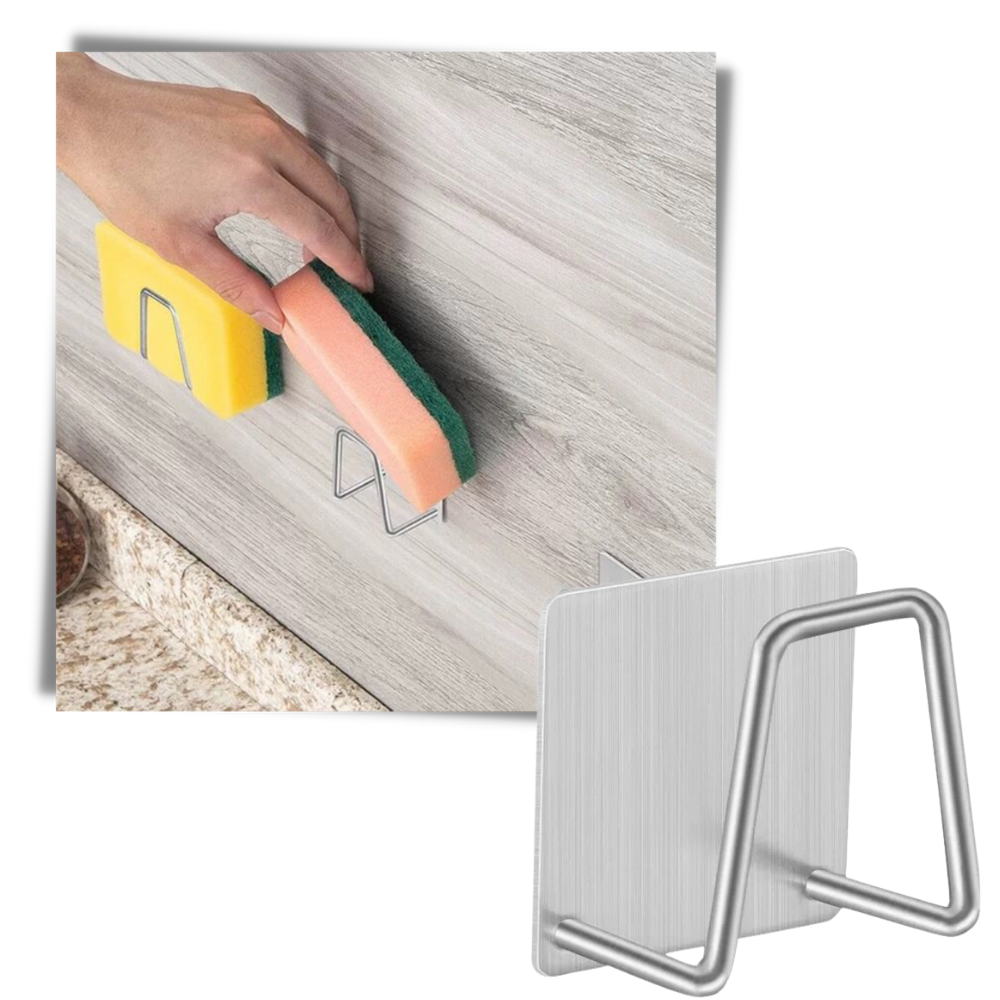 2er-Pack Edelstahl-Schwammhalter - Ozerty