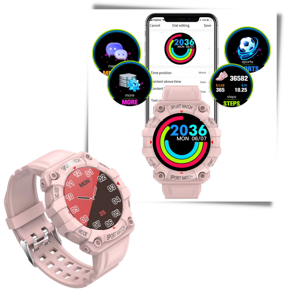 Sport-Smartwatch - Odeut