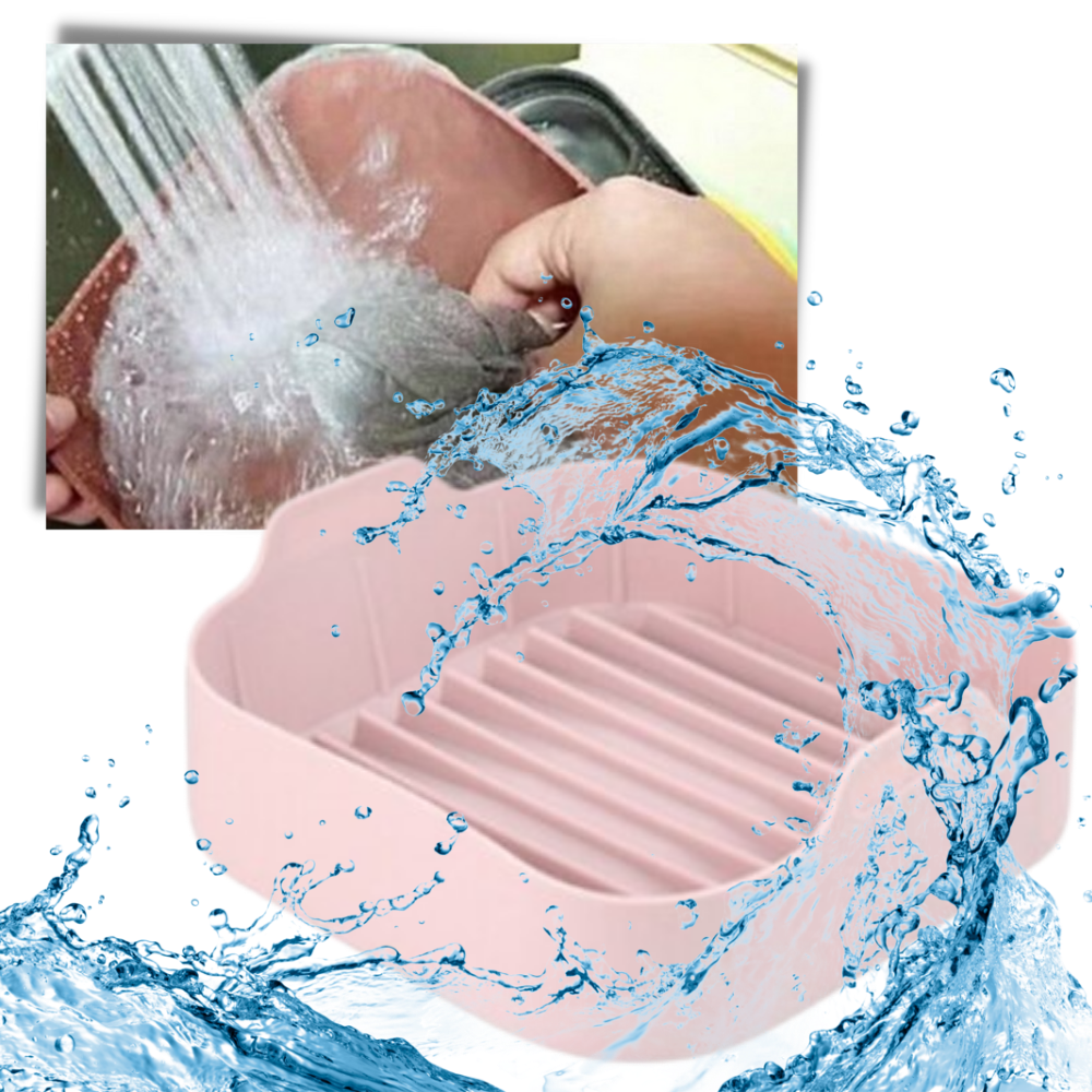 Umweltfreundliche quadratische Silikonpfanne - Ozerty