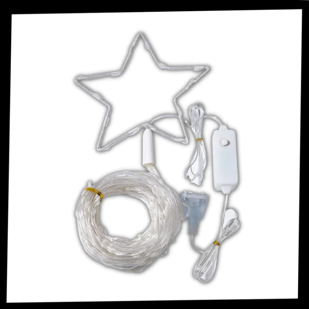 Weihnachtsbaum Wasserfall Lichterketten - Ozerty