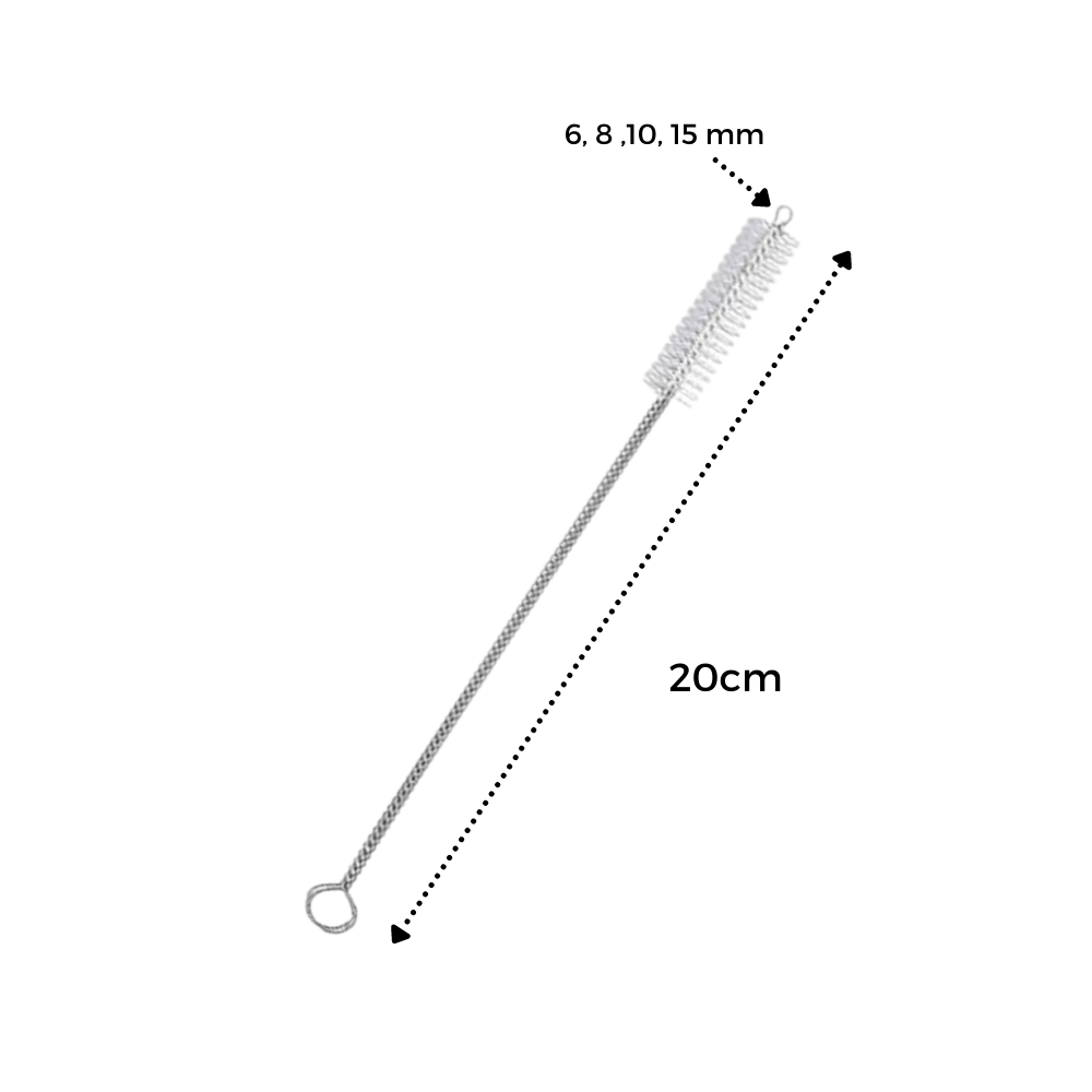 10er-Pack Strohhalm-Reinigungsbürste - Ozerty