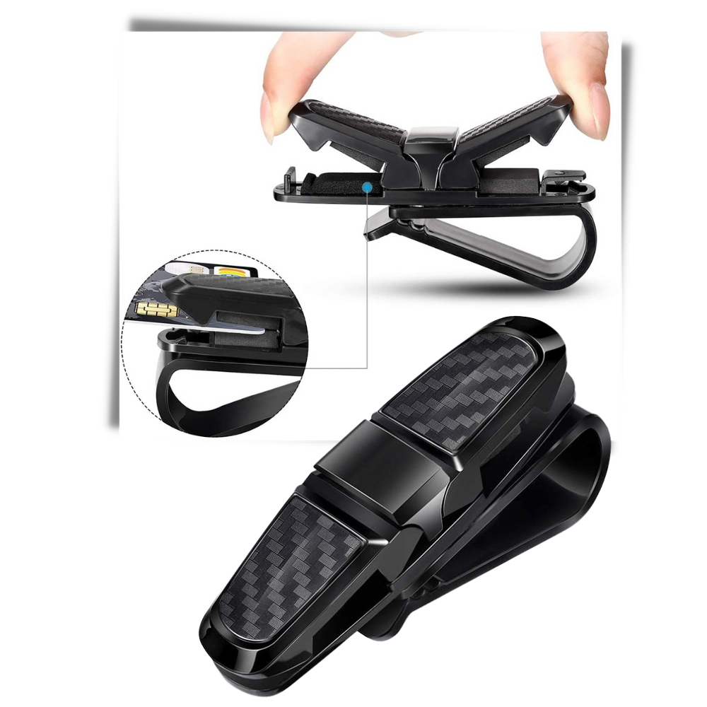 Sonnenbrillenhalter für das Auto-Visier - Ozerty