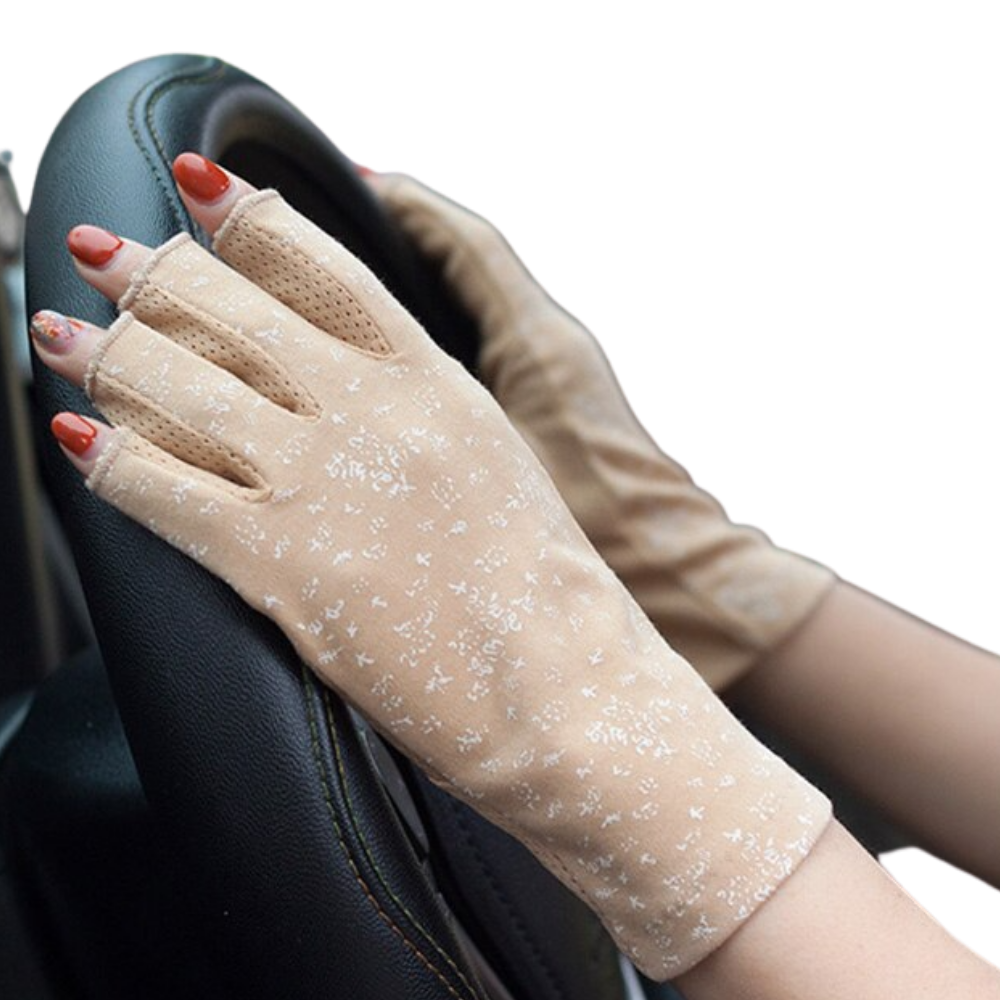 Modische Handschuhe aus Baumwolle mit UV-Schutz