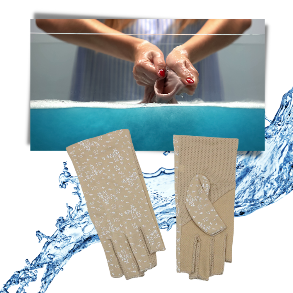 Modische Handschuhe aus Baumwolle mit UV-Schutz - Ozerty