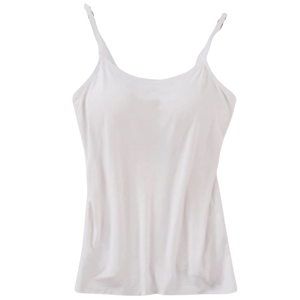 Undershirt with built-in bra