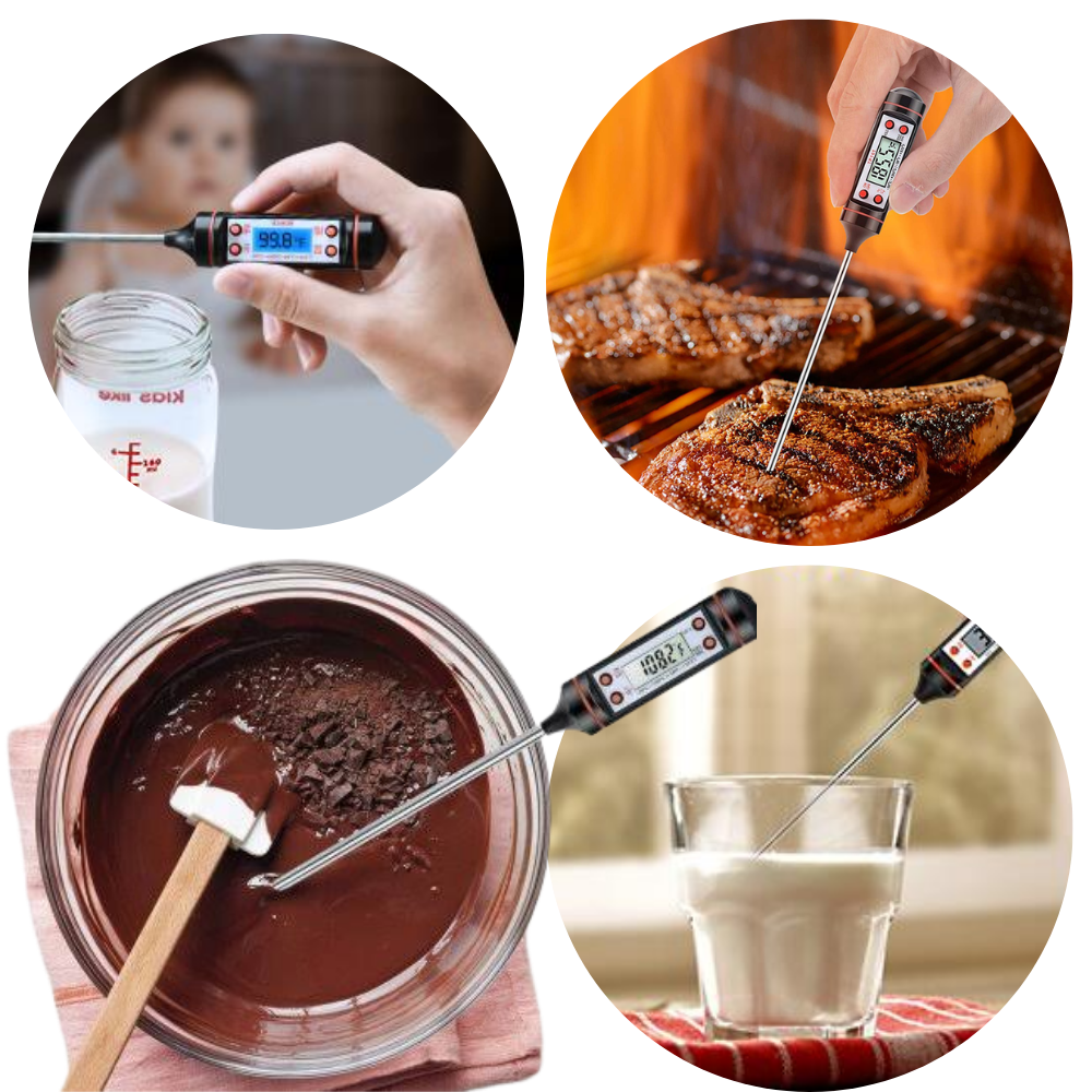 Digitales Kochfühlerthermometer - Ozerty