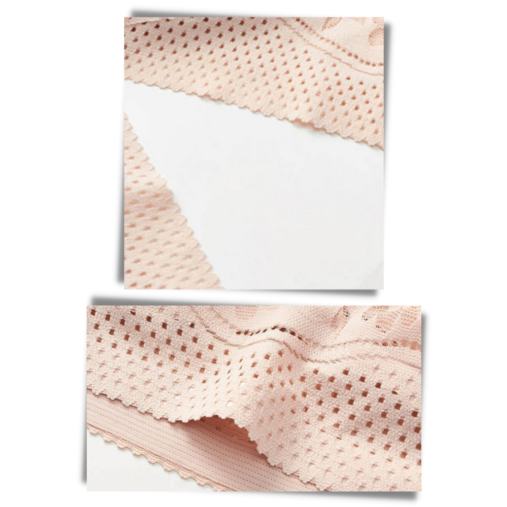 Nahtloser, atmungsaktiver Spitzen-BH - Odeut