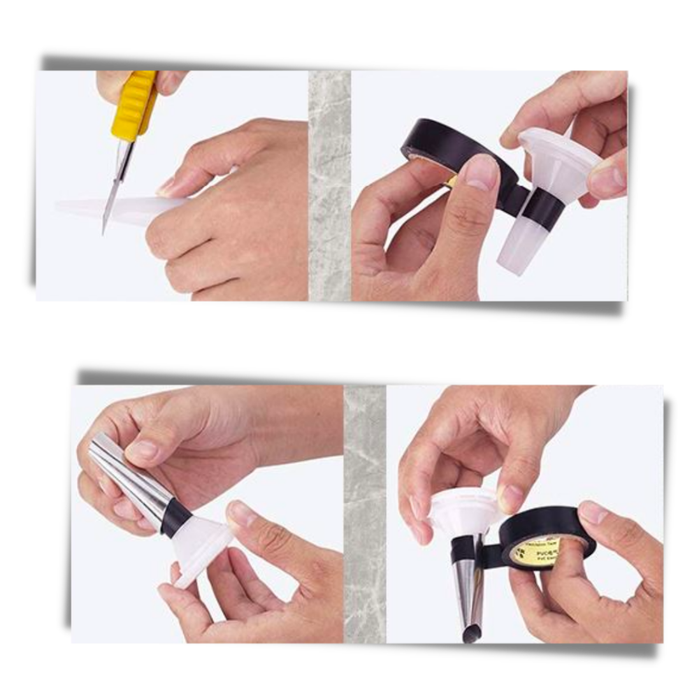 Edelstahl-Abdichtungsdüsen-Set - Odeut