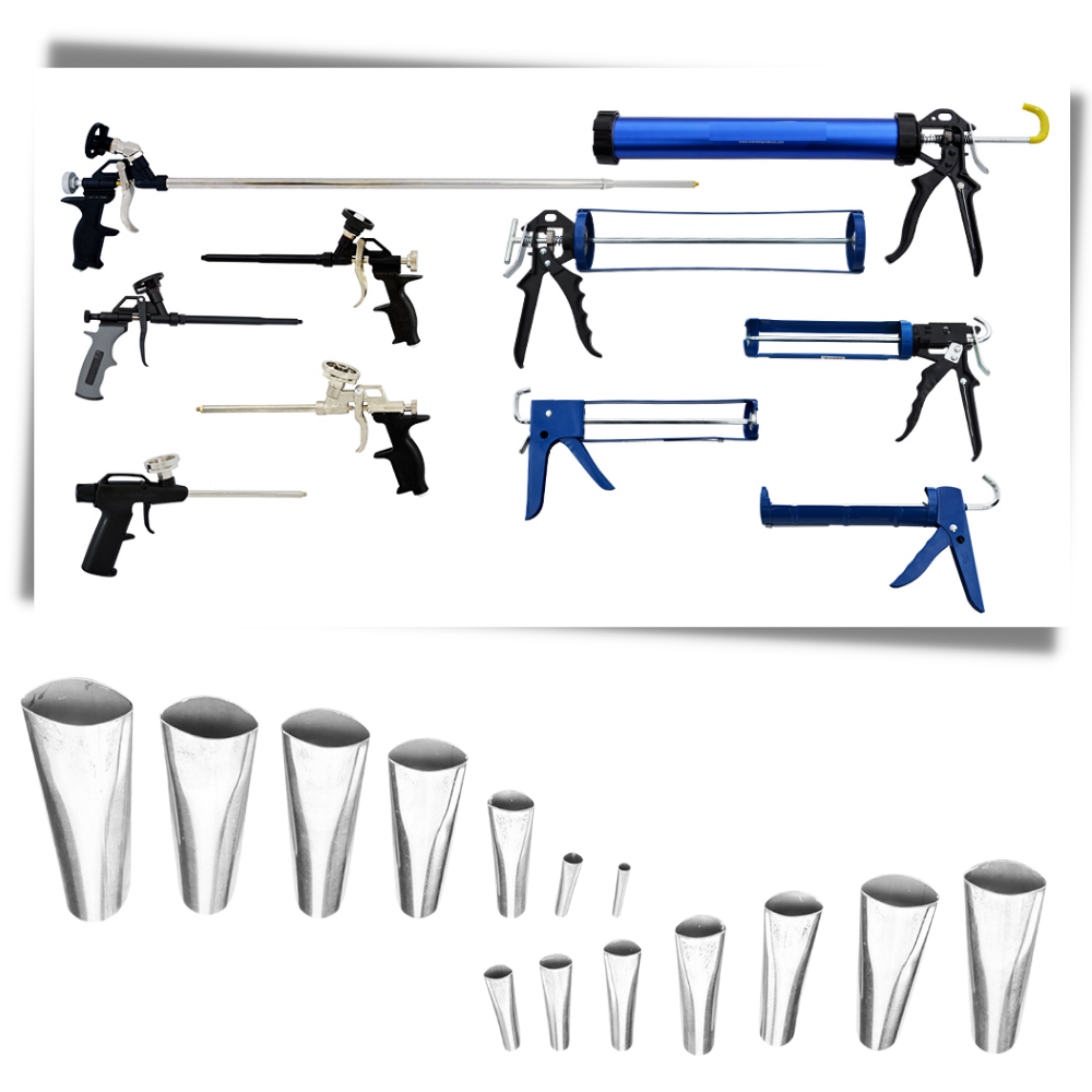 Edelstahl-Abdichtungsdüsen-Set - Odeut