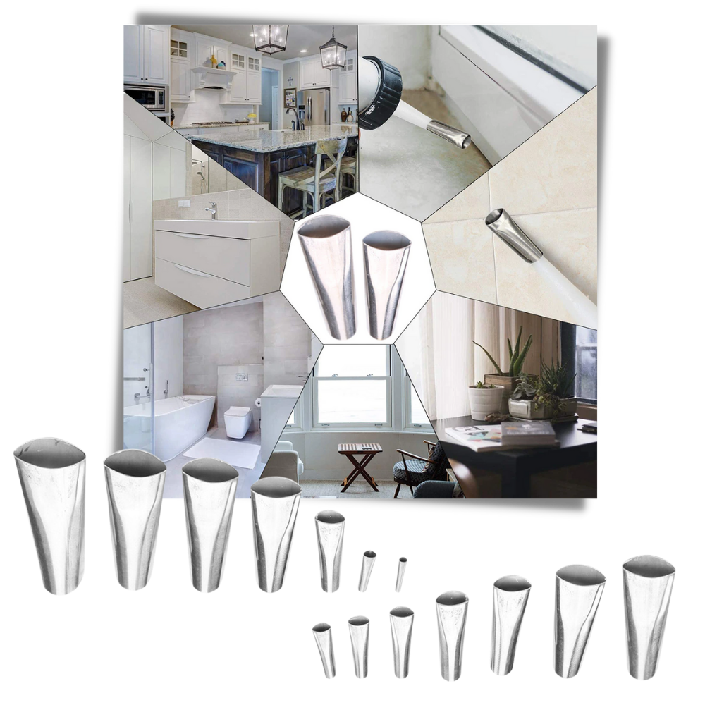 Edelstahl-Abdichtungsdüsen-Set - Odeut