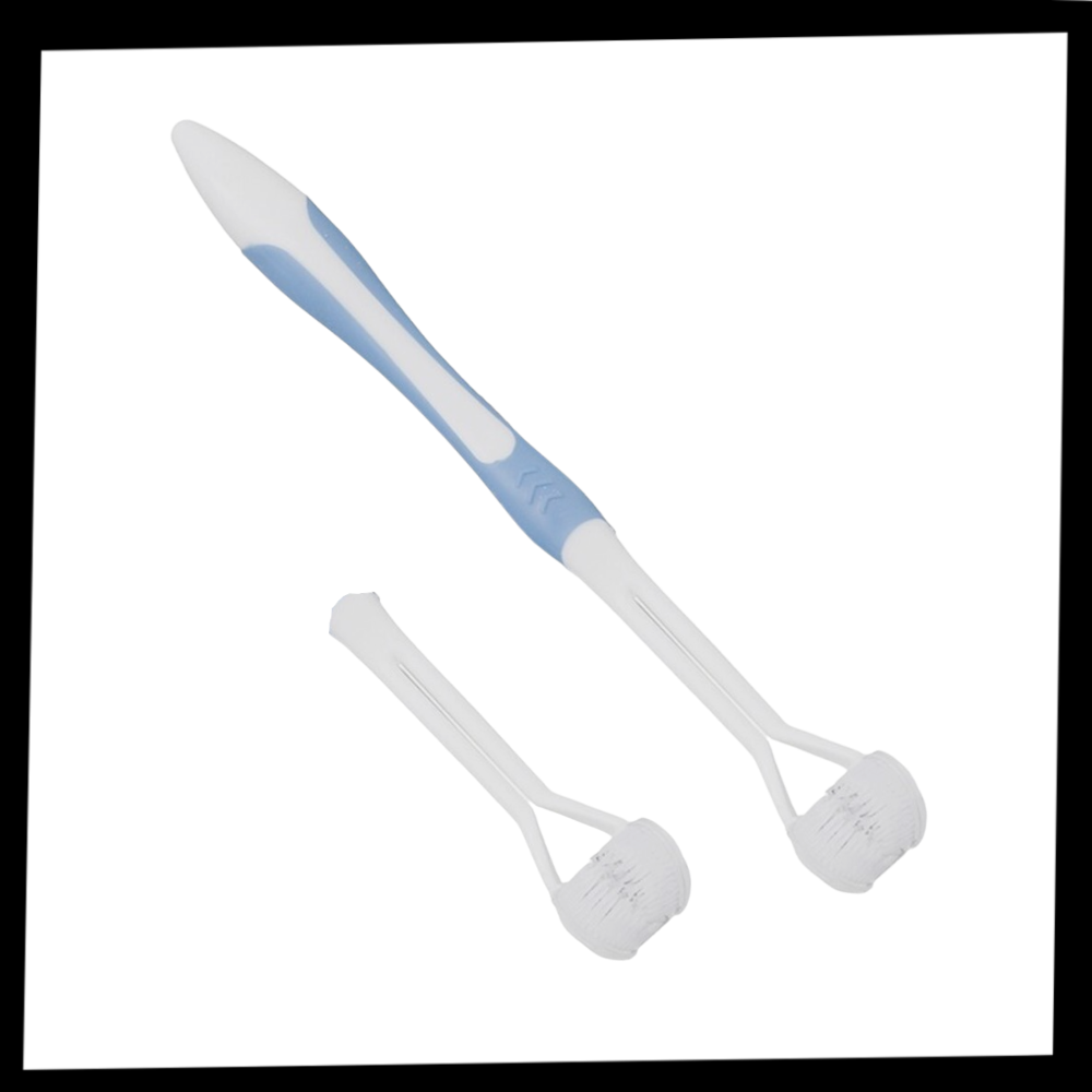 Dreiseitige Zahnbürste für Erwachsene und Kinder - Ozerty