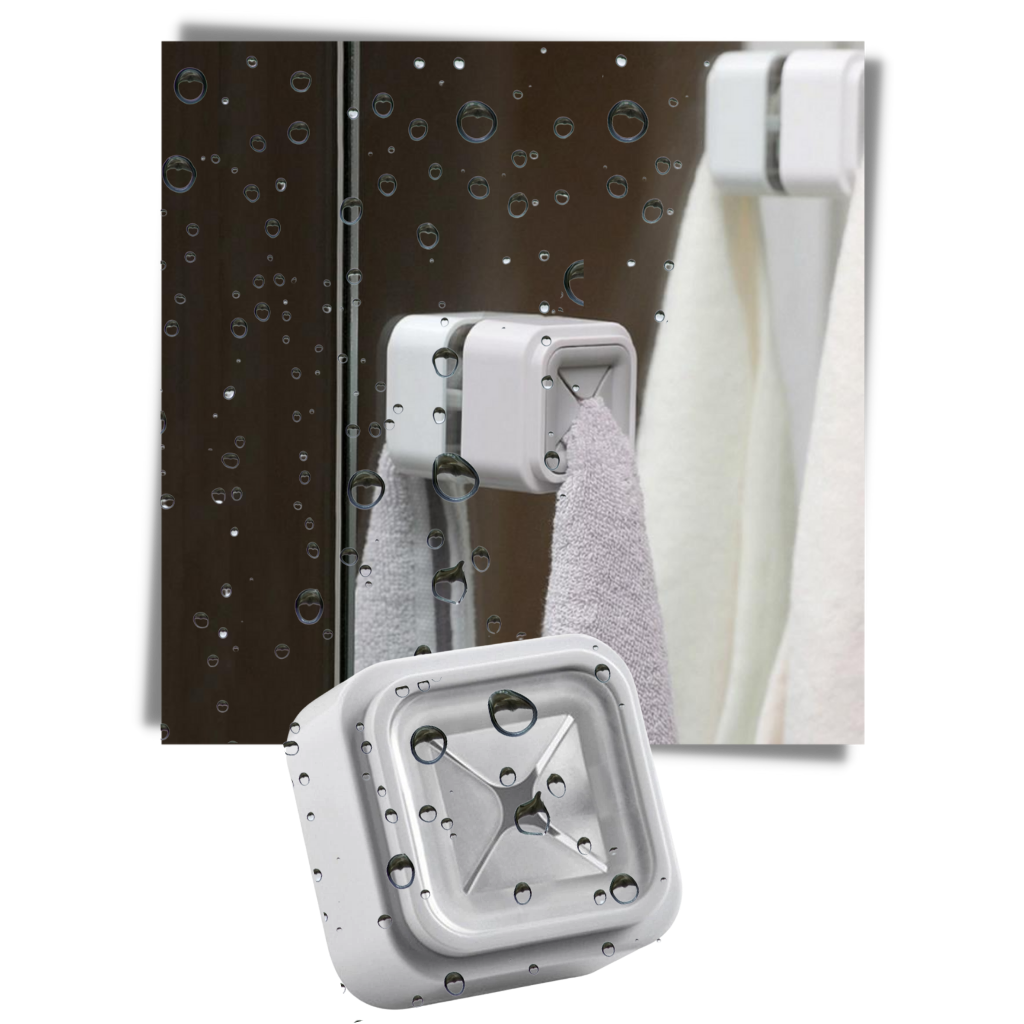 3er-Pack Selbstklebende Handtuchhalter - Ozerty