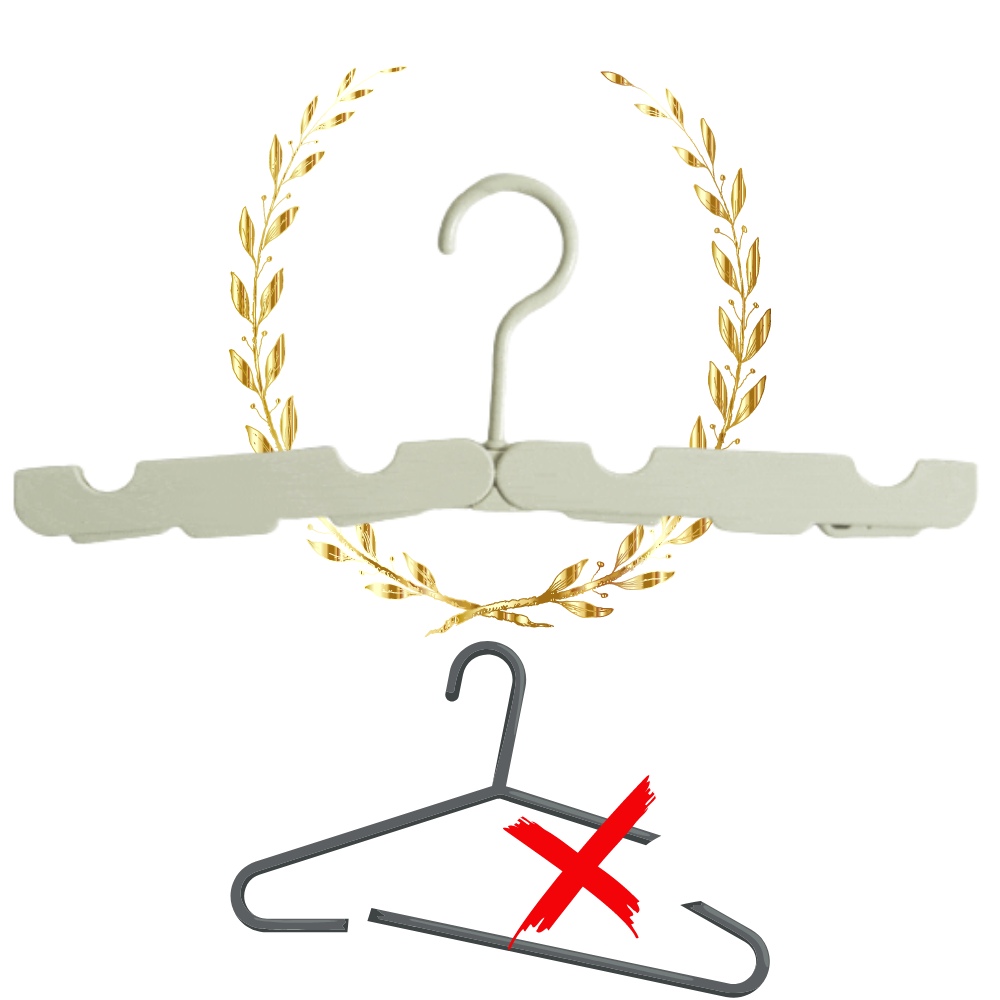 2er-Pack tragbare Kleiderbügel - Ozerty