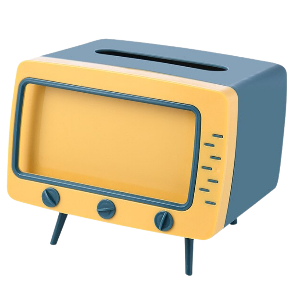 Papierhandtuchspender mit Telefonhalterung