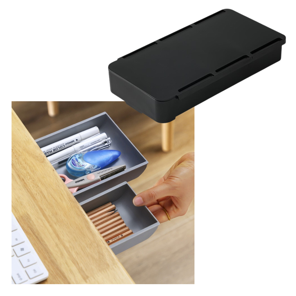 Unsichtbarer Schubladenorganisator für den Schreibtisch - Ozerty