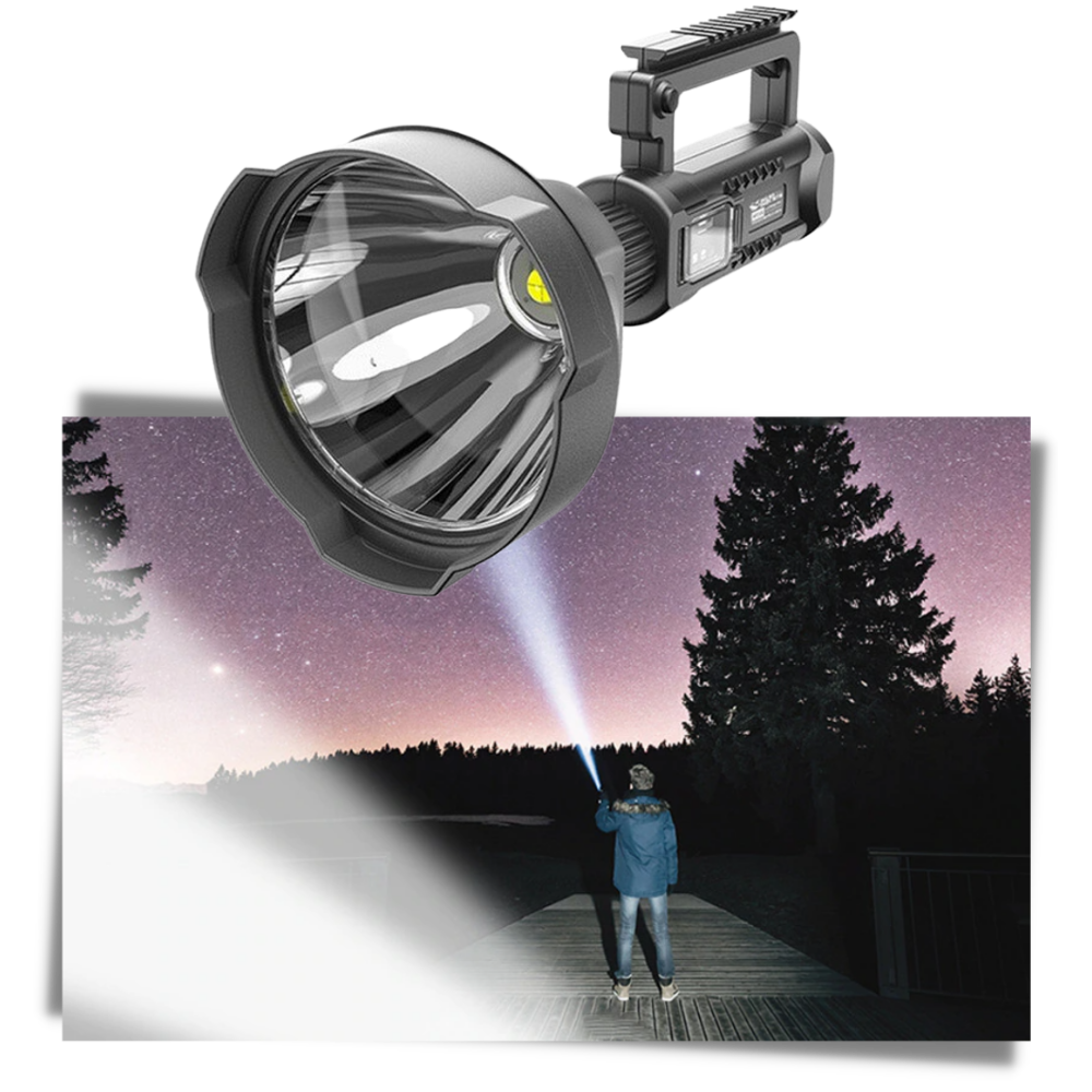 LED-Taschenlampe & Stativ - Ozerty