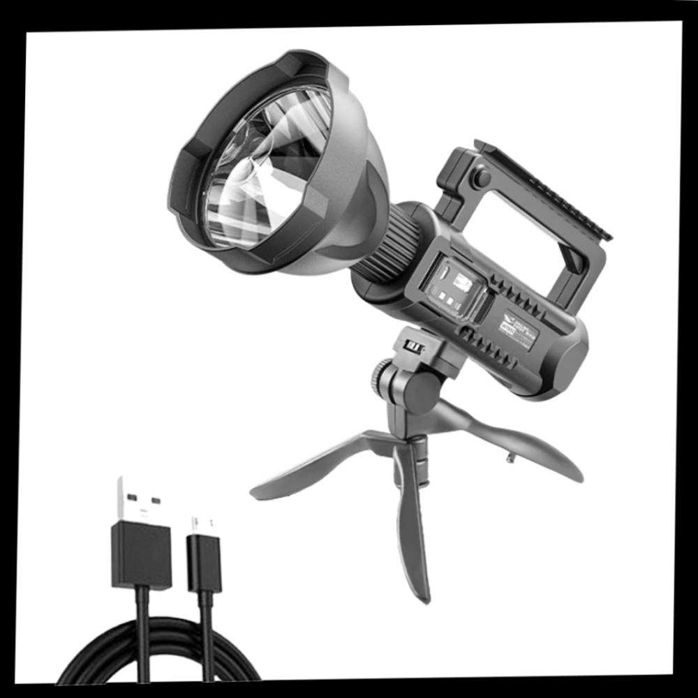 LED-Taschenlampe & Stativ - Ozerty