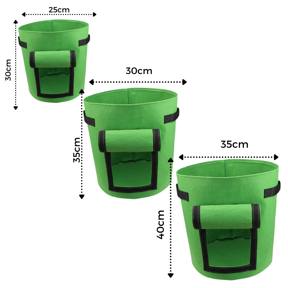 Gemüsepflanzer-Stofftasche - Ozerty