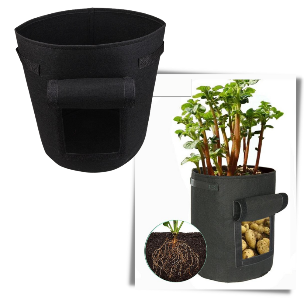 Gemüsepflanzer-Stofftasche - Ozerty