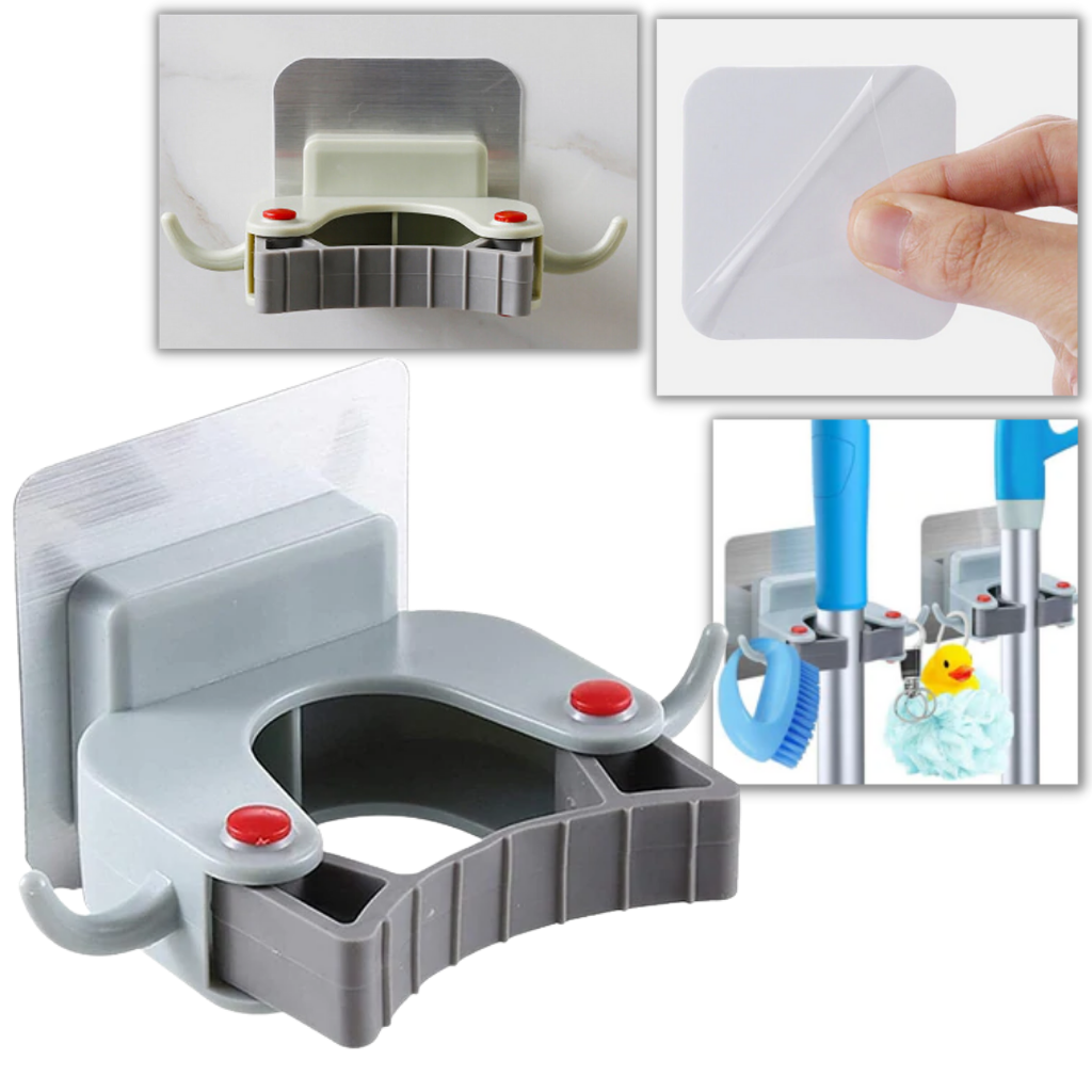 Wandmontierter Besenhalter - Ozerty