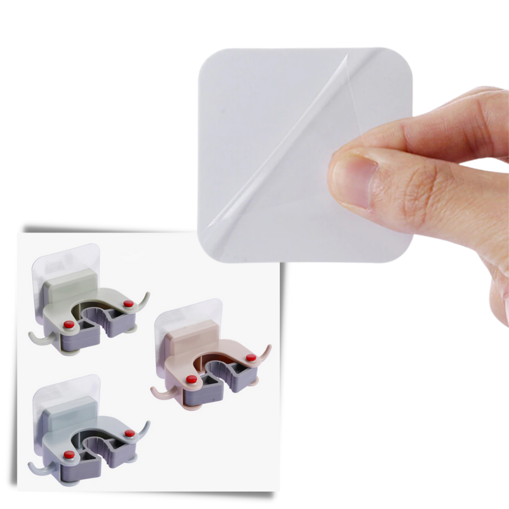 Wandmontierter Besenhalter - Ozerty