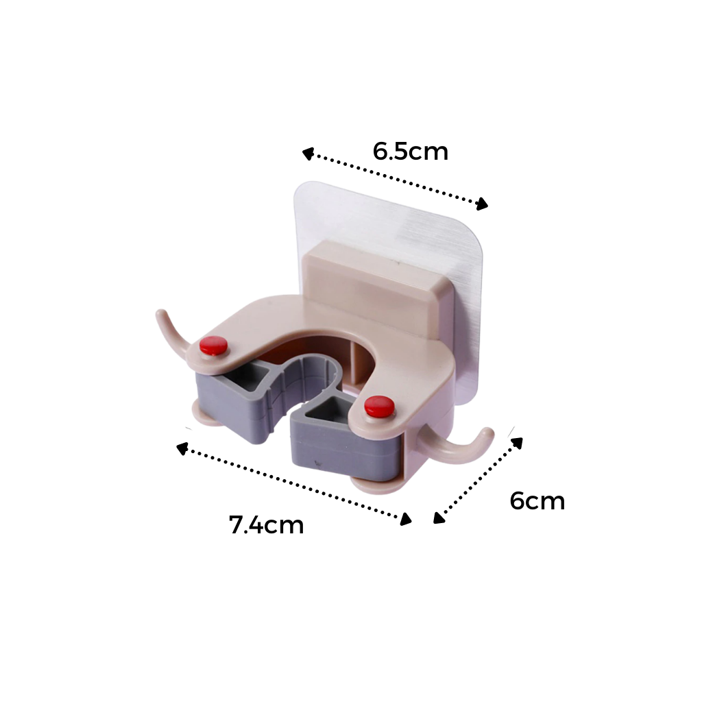 Wandmontierter Besenhalter - Ozerty