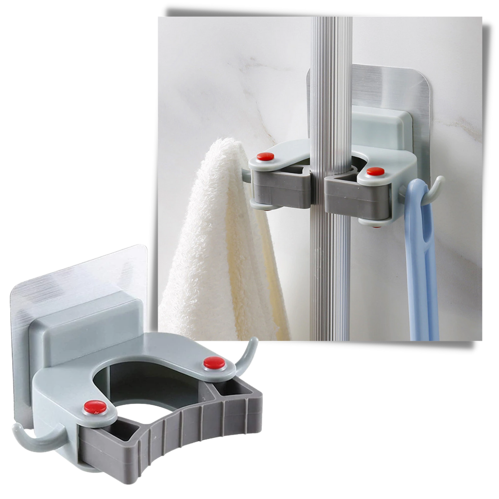 Wandmontierter Besenhalter - Ozerty