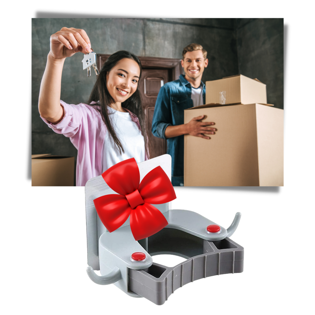 Wandmontierter Besenhalter - Ozerty