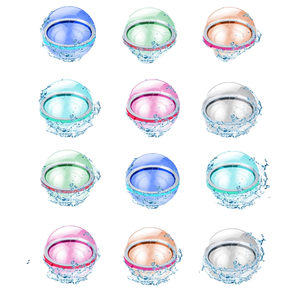 Packung mit wiederverwendbaren Wasserballons - Ozerty