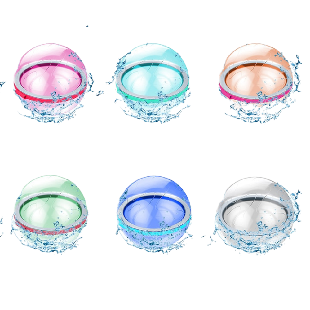 Packung mit wiederverwendbaren Wasserballons - Ozerty