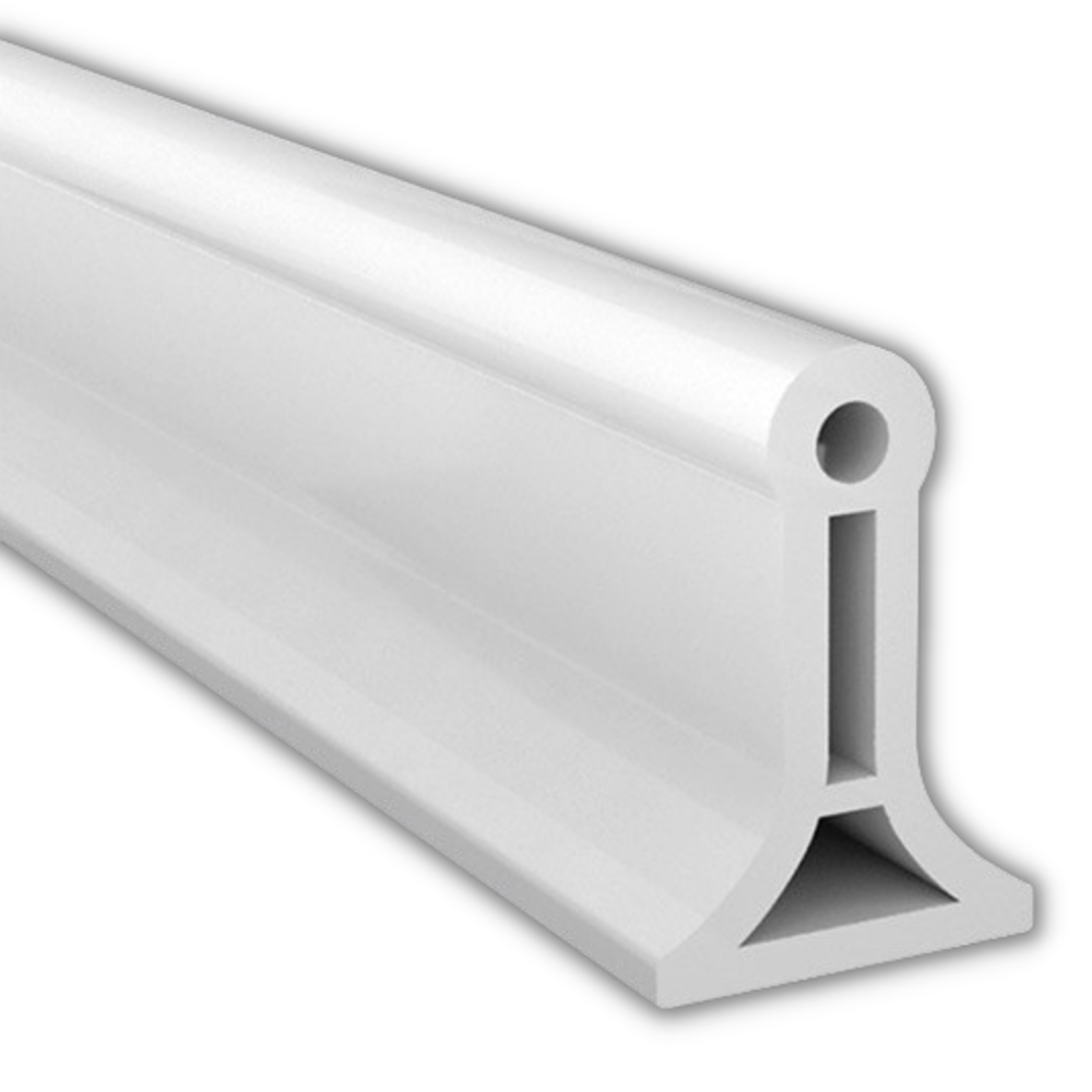 Silikon-Wasserstoppstreifen -Weiß/100 CM - Ozerty