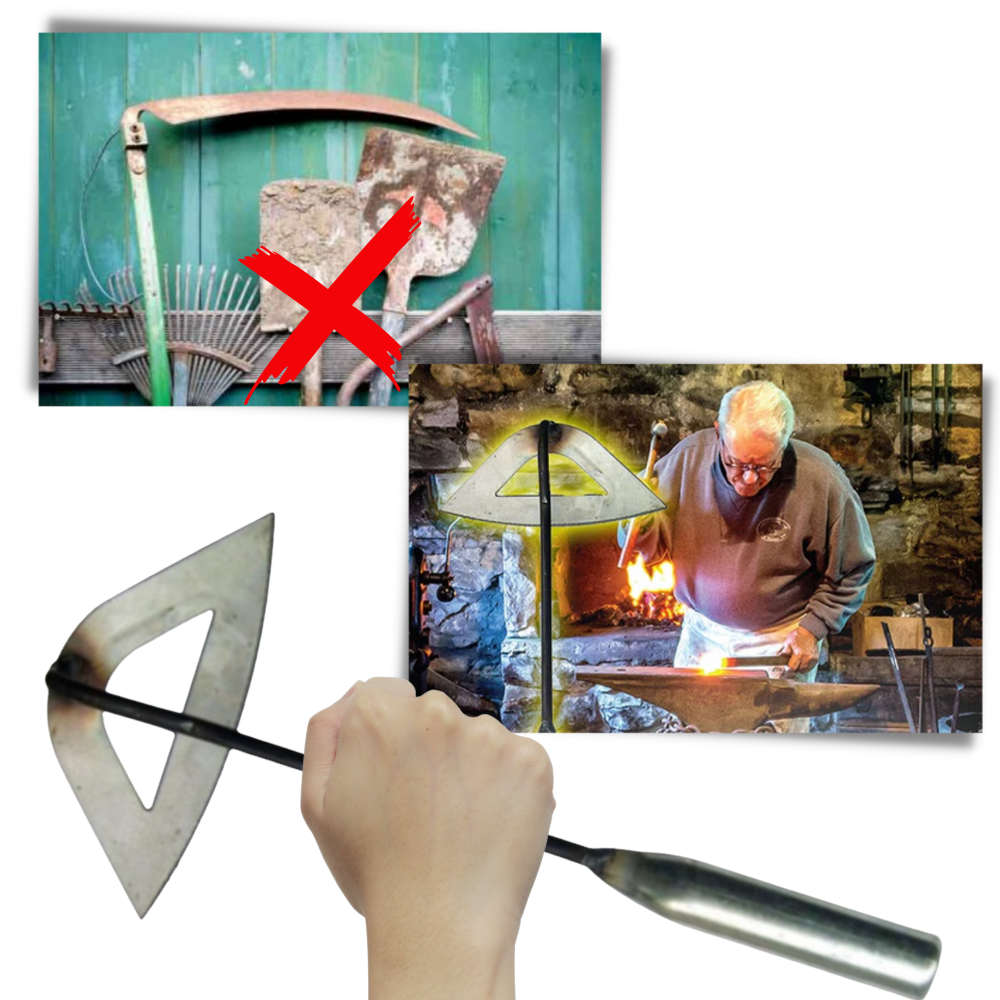 Handgeführte Stahlhacke - Odeut