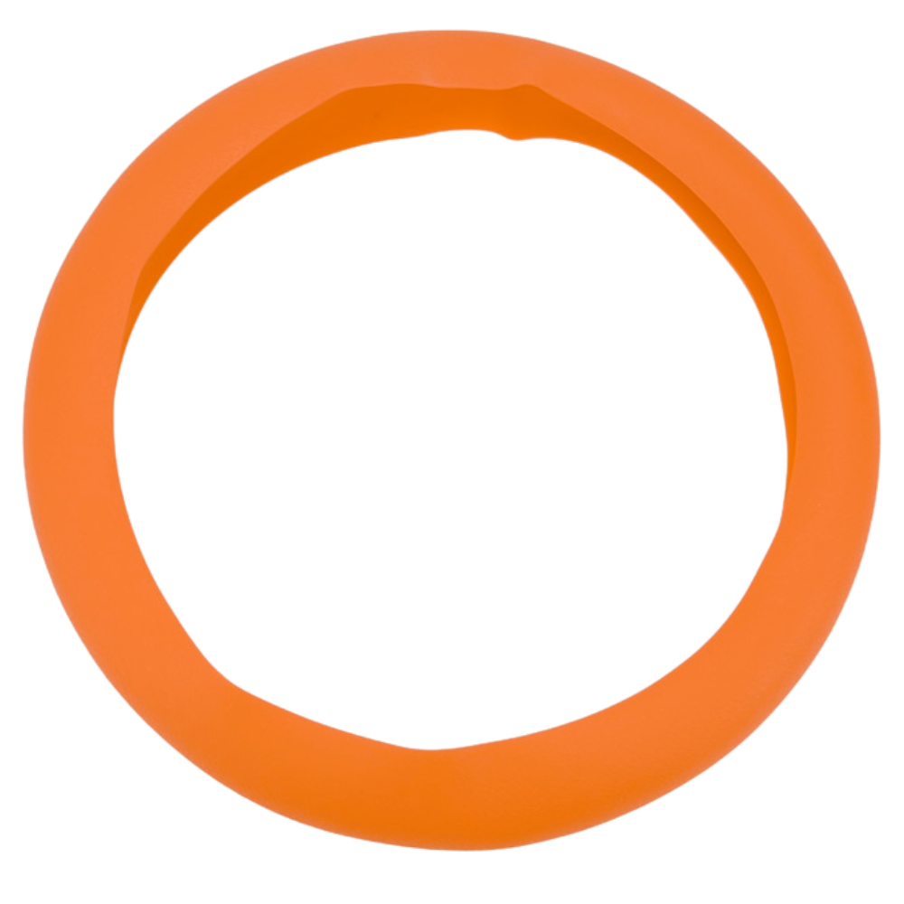 Silicone steering wheel cover