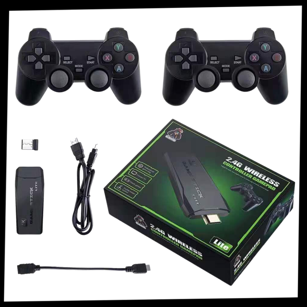 Retro-Videospielkonsole & Stick - Ozerty