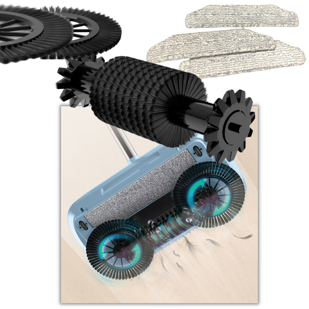 2 in 1 automatische Kehrmaschine - Ozerty