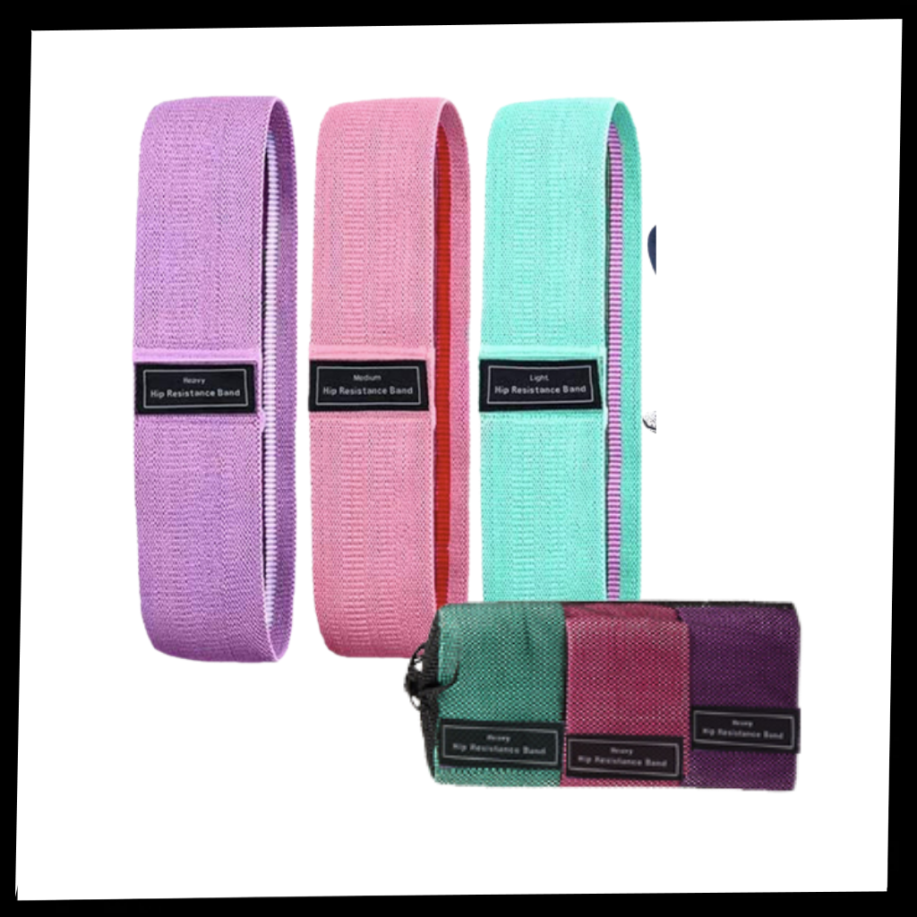 Elastisches Widerstandsband 3er Set - Ozerty