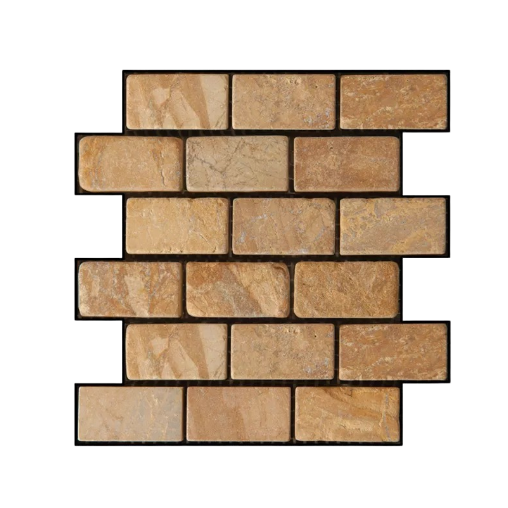 3D-Schaumstoff-Wandfliesen zum Abziehen und Aufkleben - Ozerty