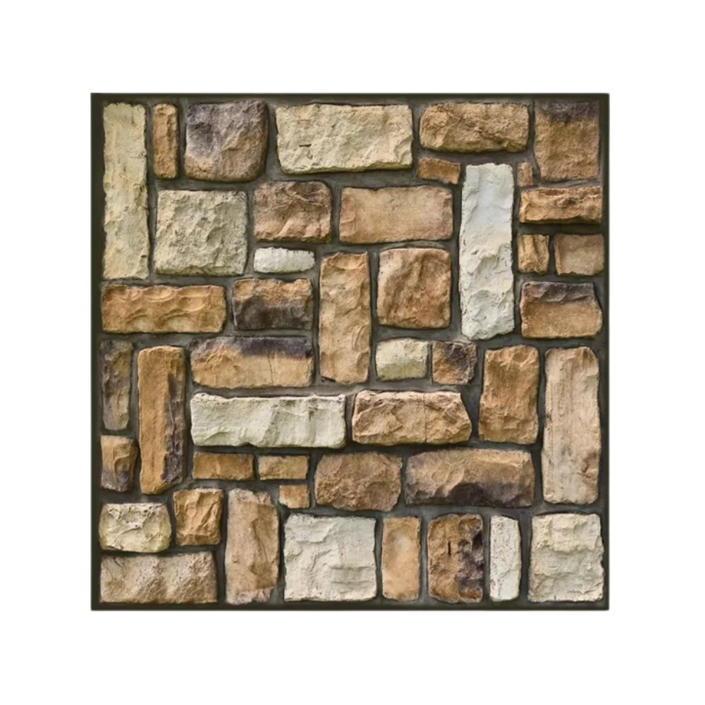 3D peel and stick foam wall tiles